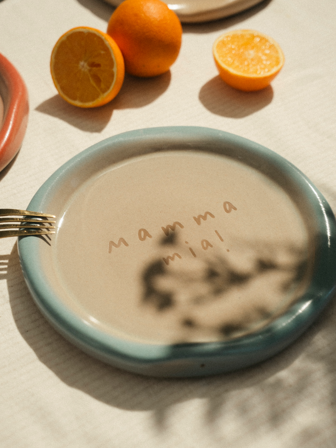 Mamma Mia Medium Plate