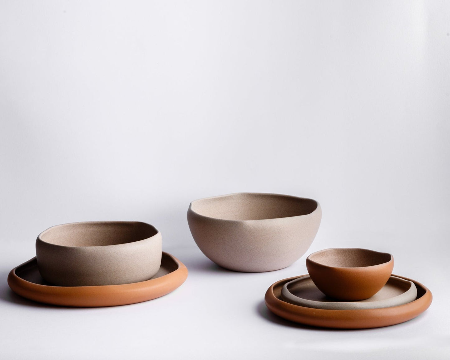 UNIKA Apricot x Sandy Dinnerware set