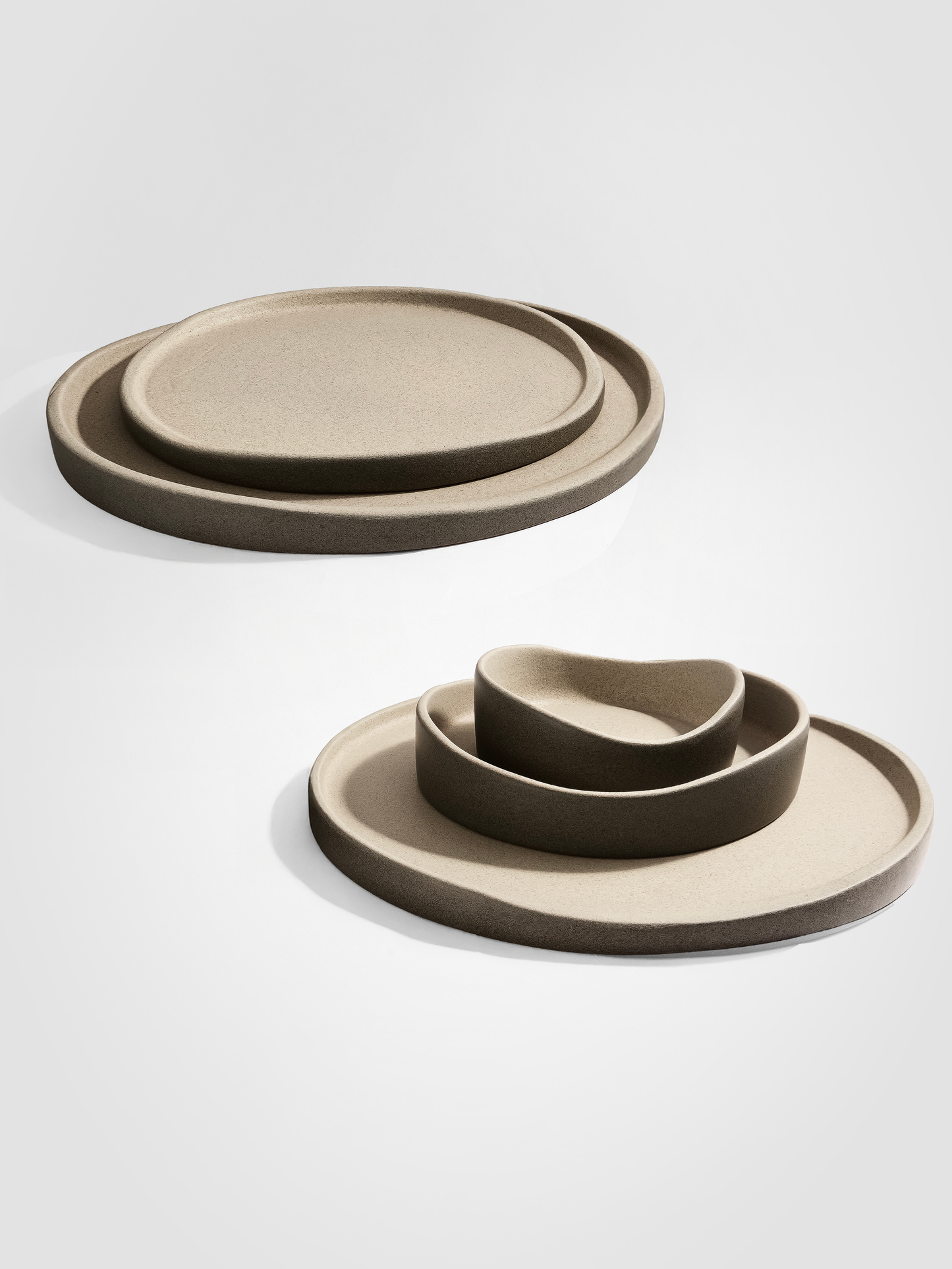 Rustic Serving Flat Plate