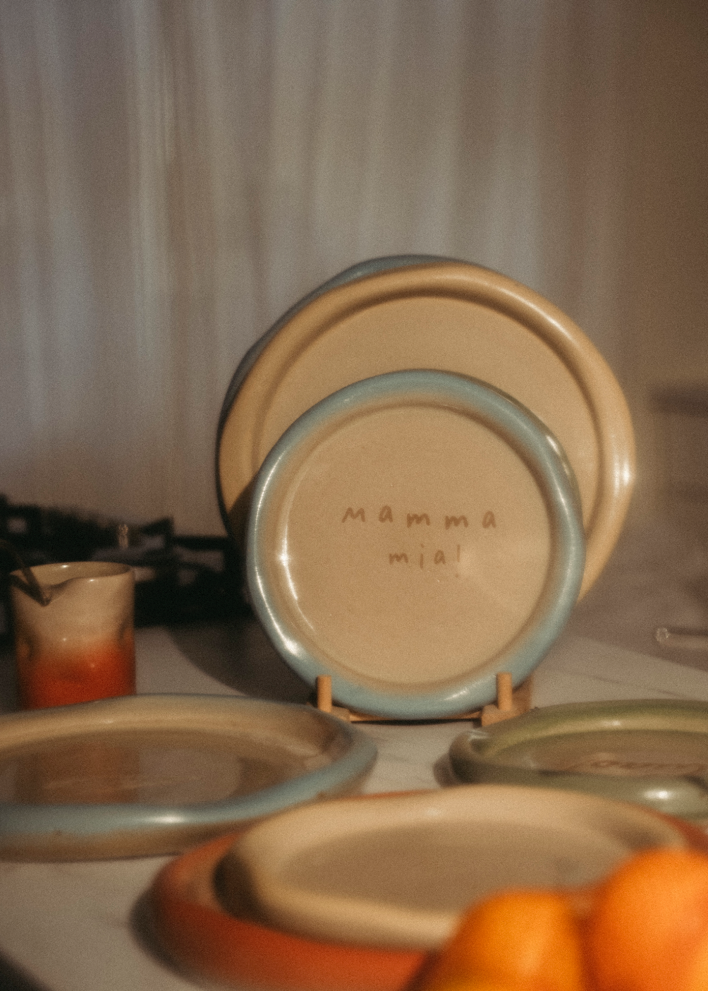 Mamma Mia Medium Plate