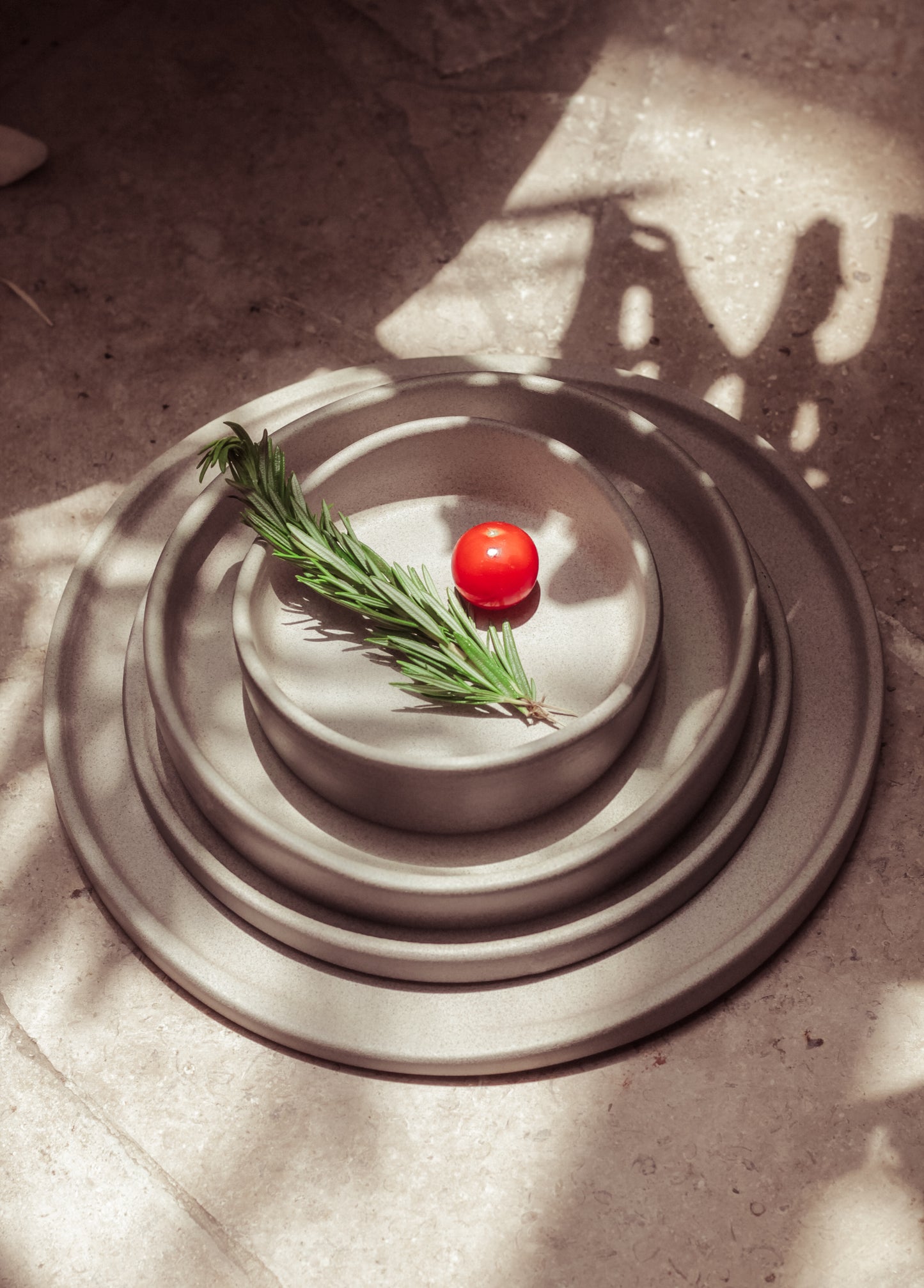 Rustic Dinnerware Set Olive x Sandy