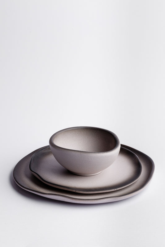 Greyish Irregular Dinnerware set