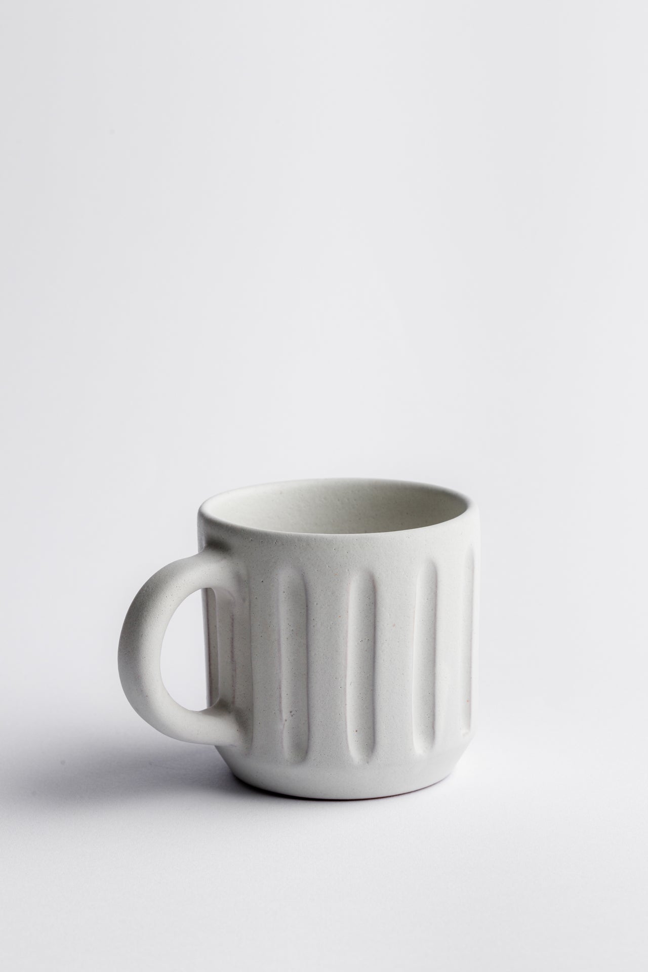 Handmade Fluted Mug