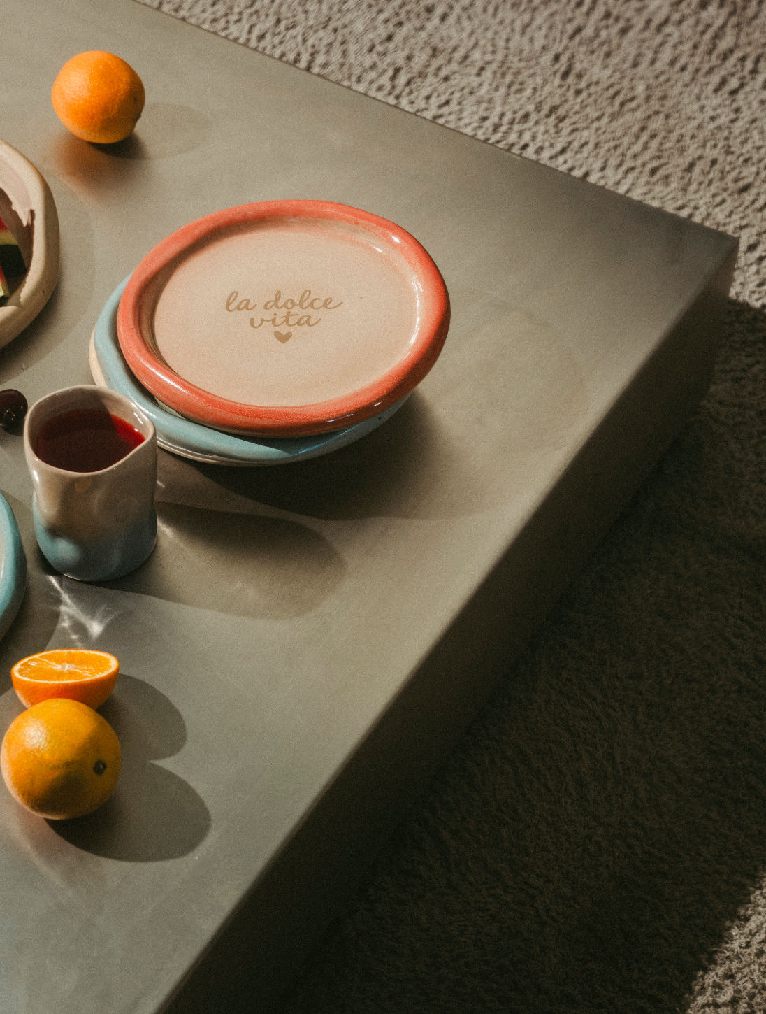 La dolce vita Plates - Set
